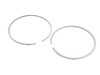 ES#1637536 - 1130300524 - Piston Ring Set - Priced Each - Includes Piston Rings For One (1) Piston - Genuine Mercedes Benz - Mercedes Benz