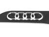 ES#3232018 - 07K133621B - Intake Manifold Logo Plate - Plastic intake manifold cover - Includes Audi rings emblem - Genuine Volkswagen Audi - Audi