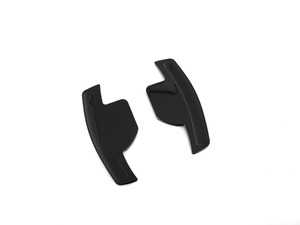 ES#3984356 - 028909ECS01-03 - Audi B8.5/C7/8V Facelift Paddle Shifter Extension Set - Gloss Black - Maintain steering control while changing gears with our paddle shifter extensions - ECS - Audi