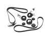 ES#3136896 - 11287838226KT1 - Accessory Belt Service Kit - Everything needed to service your drive belts - Assembled By ECS - BMW