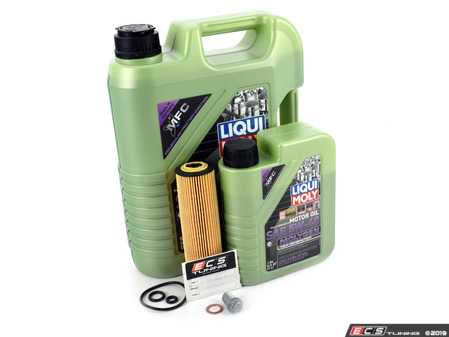 ES#3697665 - 2711800109KT10 - Liqui Moly Molygen Oil Service Kit (5w-40) - Includes Hengst filter and Liqui Moly Molygen New Generation 229.5 Spec oil - Assembled By ECS - Mercedes Benz