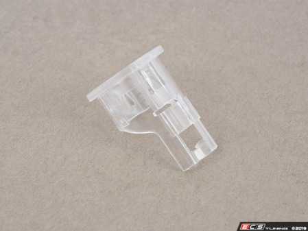 ES#2925430 - 51168223050 - Illuminated Ring - Clear Rear Panel  - Mounts in the rear around the plug socket - Genuine MINI - MINI