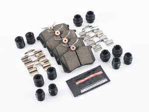 ES#3991076 - Z23-340A - Z23 Evolution Sport Rear Brake Pad Set - Carbon-Fiber Ceramic formula offers excellent braking performance - Power Stop - Audi Volkswagen