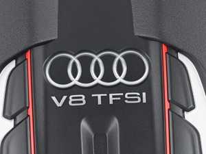 ES#2955058 - 079103925AR - Engine Cover - Includes Audi rings and connector bushings - Genuine Volkswagen Audi - Audi