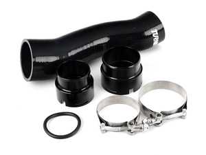 ES#3970933 - 024592tms03KT - Silicone Turbo Boost Pipe Upgrade Kit - Increased air flow & reliability over OE! Connects the turbo to the intercooler - commonly referred to as a "Hot Side Charge Pipe" - Turner Motorsport - BMW