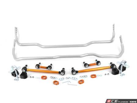 ES#3980836 - BWK002 - Complete Sway Bar Vehicle Kit - Complete kit includes 24mm front & rear 3 point adjustable sway bars, high-quality end links, and mounting hardware - Activate More Grip! - Whiteline - Audi Volkswagen