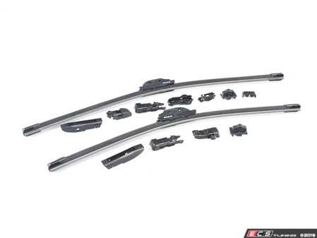 ES#3146411 - 9704860KT2 - SI-Tech Silicone Wiper Blade Set - Featuring durable silicone construction - PIAA - Volkswagen