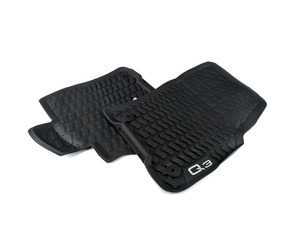 ES#4471745 - 83b061221041KT - All-Weather Rubber Floor Mats - Set - Extremely durable all weather mats to protect your carpet - Genuine Volkswagen Audi - Audi