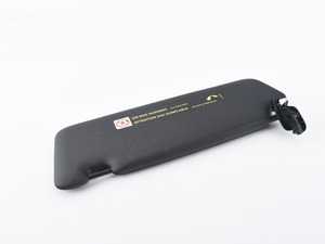 ES#2542487 - 8U0857552F7C0 - Sun Visor - Sabre (Black) - Left - Don't let a falling visor restrict your visibility - Genuine Volkswagen Audi - Audi