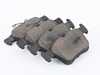 ES#3194578 - 8V0698451AHPC - Rear Premium Ceramic Brake Pad Set - Restore the stopping power in your vehicle - Hudson - Audi Volkswagen