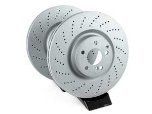 ES#3617793 - 000421201207KT4 - Front Brake Rotors - Pair (360x36) - Does not include new rotor securing screws - Zimmermann - Mercedes Benz