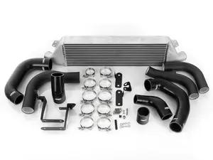 MK7 Front Mount Intercooler Kit - With Black ECS Charge Pipes