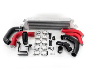 MK7 Front Mount Intercooler Kit - With Red ECS Charge Pipes