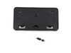 ES#1874408 - 5K0807285E9B9 - License Plate Holder - Front - Allows the mounting of a front license plate - Genuine Volkswagen Audi - Volkswagen