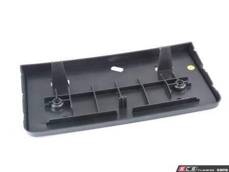 ES#3197490 - 8W6807285AERP5 - Front License Plate Bracket - Twilight Matte - Keep a clean look and add a place for your plate - Genuine Volkswagen Audi - Audi