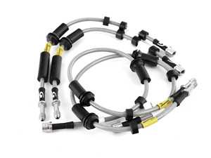 ES#3980103 - 30016 - G-Stop Stainless Steel Brake Line Kit - Front & Rear - Set of DOT-compliant lines for an improved pedal feel - Goodridge - Audi