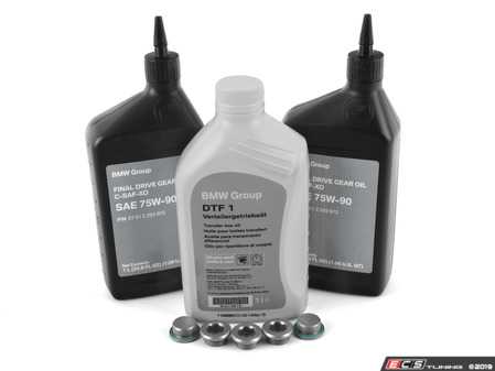 ES#4007136 - 07512293972tKT - Complete Xdrive Differential And Transfer Case Service Kit - Includes everything you need to drain and refill both differentials and the transfer case with genuine BMW fluids. - Genuine BMW - BMW