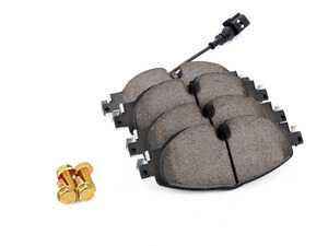 ES#3991060 - Z23-1760 - Z23 Evolution Sport Front Brake Pad Set - Carbon-Fiber Ceramic formula offers excellent braking performance. - Power Stop - Audi Volkswagen