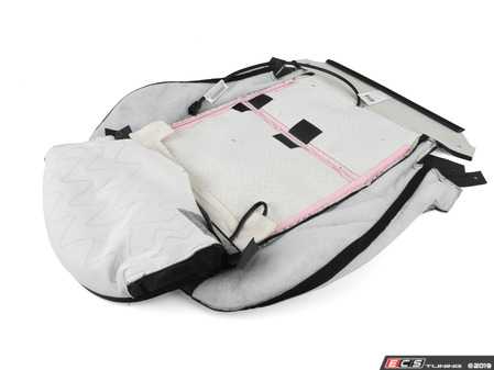 ES#139660 - 52107902070 - E46 Seat Cover - Black - Genuine BMW - BMW