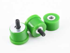 ES#3676898 - PDBE46MGREEN - E46 M3 Polyurethane Differential Bushings - Track/Green (95A) - Prevent excess diff movement with these poly bushings! - Revshift - BMW