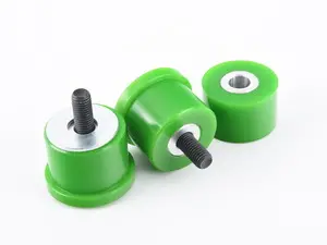 E46 M3 Polyurethane Differential Bushings - Track/Green (95A)