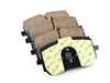 ES#4432474 - 0004205503 - DISK BRAKE PAD - Genuine Mercedes Benz - Mercedes Benz