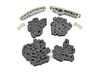 ES#3690545 - 06e109465ktKT - Timing Chain Kit - Basic - Includes new guide rails & chains to service your timing chain - Assembled By ECS - Audi