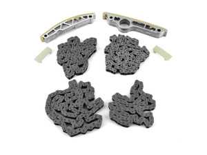 ES#3690545 - 06e109465ktKT - Timing Chain Kit - Basic - Includes new guide rails & chains to service your timing chain - Assembled By ECS - Audi