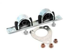 ES#2954055 - 1j02545054pxKT - Downpipe Installation Kit - All required gaskets, hardware and mounting for your replacement downpipe. - Assembled By ECS - Volkswagen