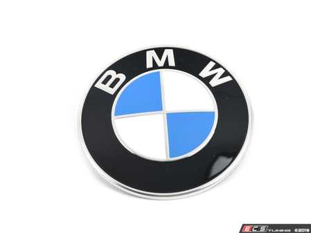 ES#3494435 - 51147499154 - Genuine BMW Badge - Replaces lost or damaged genuine BMW badges - Genuine BMW - BMW