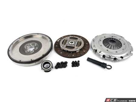 ES#3570172 - 52255602 - Stage 1 Clutch Kit With Single Mass Flywheel - Improve engine response and dump the failure-prone dual mass flywheel - Valeo - Volkswagen