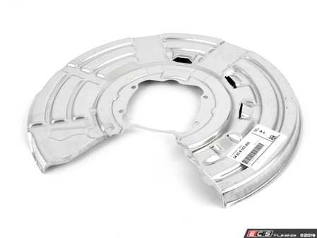 ES#3172716 - 34208053265 - Rear Brake Dust Shield - Left - Metal dust cover to shield your brake rotors from the elements - Genuine BMW - BMW