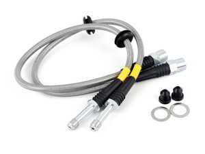 ES#3225010 - 950.34005 - Stainless Steel Brake Lines - Front - Designed to create a quicker, firmer, more consistent pedal response - DOT compliant - StopTech - BMW