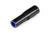ES#3382 - SFS-SR-25-19BLK - Samco Silicone Hose Reducer - Black - (NO LONGER AVAILABLE) - 25mm to 19mm ID, 100mm long - Samco - 