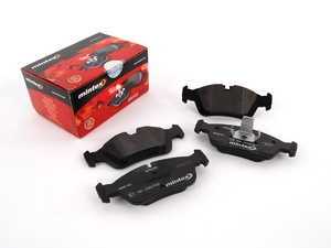 ES#10374 - D498MTX - Front Red Box Brake Pad Set - A great alternative to expensive OEM pads - Mintex - 