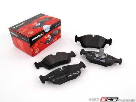 ES#10374 - D498MTX - Front Red Box Brake Pad Set - A great alternative to expensive OEM pads - Mintex - 