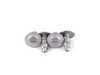 ES#2997 - 8D0805960121 - Rear Belly Pan Installation Hardware Kit - Includes four metal screws/washers & four speed nuts/clips - Assembled By ECS - Audi Volkswagen