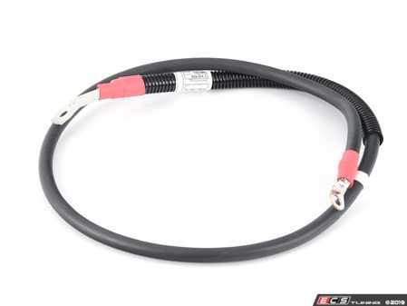 ES#30112 - 12421436548 - E46 Battery Cable - Starter Positive - Genuine BMW - BMW