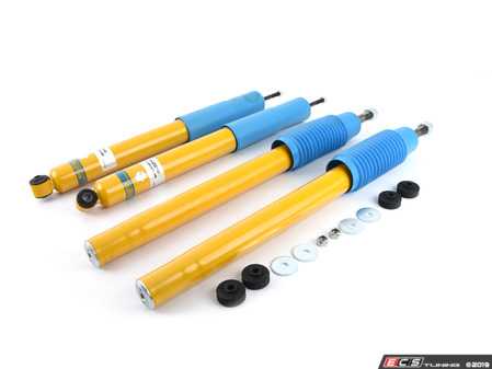 ES#3984566 - 24-632140KT - B6 Performance Front And Rear Struts Kit  - Unbelievable control, precise handling, ultimate performance and incredible comfort. German-made with world-famous Bilstein quality and a limited lifetime warranty! - Bilstein - BMW