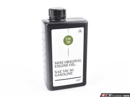 ES#2817519 - 83212365947 - 5W-30 Factory Engine Oil - 1 Liter  - Advanced, fully synthetic Genuine MINI oil used by the MINI dealer network. Offers superior protection and performance in both turbocharged and non-turbocharged engines. The standard oil from MINI : Good - Genuine MINI - MINI