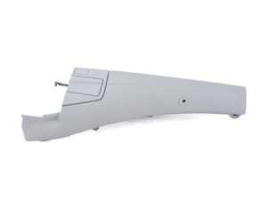 ES#112379 - 51437143135 - E46 Grey Rear Upper Kick Panel Trim - Left - Replace your sun-baked trim - Genuine BMW - BMW