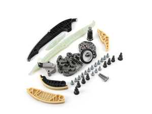 ES#3999156 - 06h109469ahkt8KT - Ultimate Timing Chain Kit - Includes all chains, tensioners, guide rails and securing hardware - Assembled By ECS - Audi