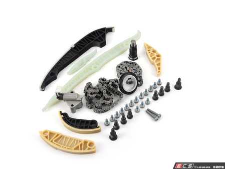 ES#3999156 - 06h109469ahkt8KT - Ultimate Timing Chain Kit - Includes all chains, tensioners, guide rails and securing hardware - Assembled By ECS - Audi