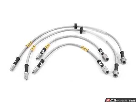 ES#3980146 - 31048 - G-Stop Stainless Steel Brake Line Kit - Front & Rear - Set of DOT-compliant lines for an improved pedal feel - Goodridge - BMW