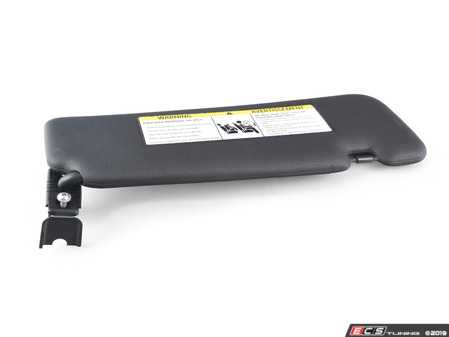ES#2774903 - 51167425433 - Sun Visor with Label - Left - Black - Genuine BMW - BMW
