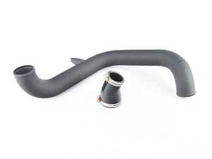 ES#4004397 - AMS.21.09.0003-1 - Golf R MK7 Turbo Charge Pipe - 85% larger inlet, and almost 10% larger outlet removes the bottleneck in the charge air system. The charge pipe is a complete bolt on kit that fits as good as the stock piece which means no cutting or trimming! - AMS Performance - Audi Volkswagen