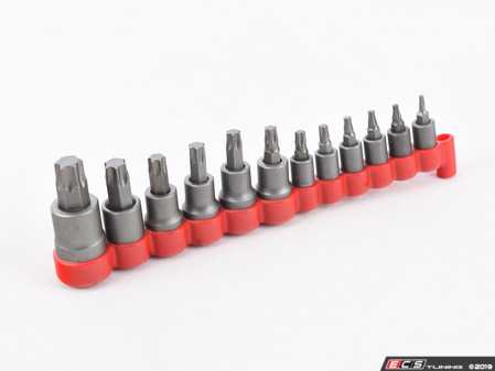 ES#3996406 - CTA9630 - 12 Piece Master Torx Socket Set - Includes sizes T10 through T60 - CTA Tools - Audi BMW Volkswagen Mercedes Benz MINI Porsche