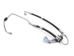 ES#55165 - 32416776317 - Power Steering Pressure Hose - The assembly is used for transferring the pressurized steering fluid from the power steering pump to the steering rack - Genuine BMW - BMW