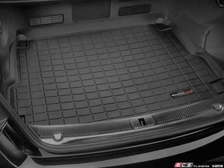 ES#2837391 - 40535 - Rear Trunk Liner - Black  - The best protection for your trunk in any situation - WeatherTech - Audi