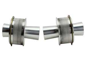 ES#4017733 - SPL-CRBN-F3iX - Non-Adjustable Front Caster Rod Bushings XDrive - SPL Parts FKS Series Non-Adjustable Front Caster Rod Bushings replace the stock flexible rubber bushings with low friction, articulating Spherical Bearings eliminating bushing deflection and reducing friction. - SPL Parts - BMW